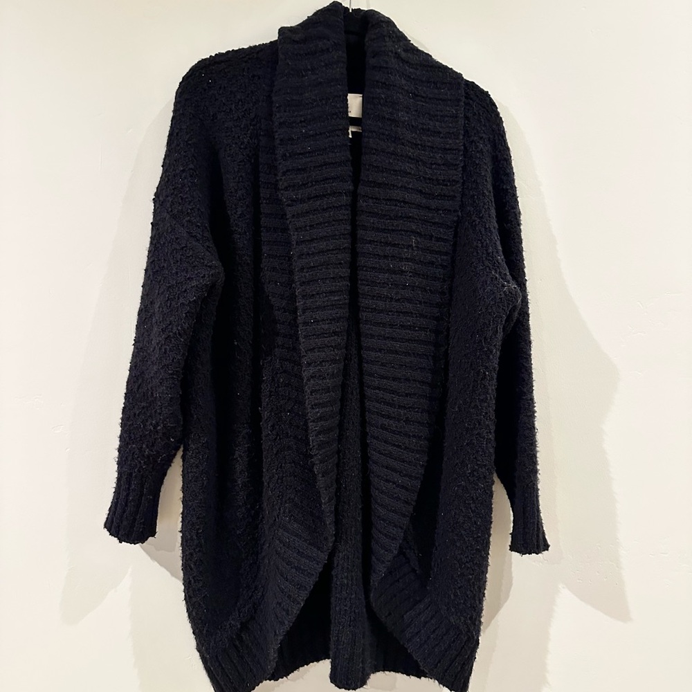 Anthropologie size M cozy Black Women's Sweater